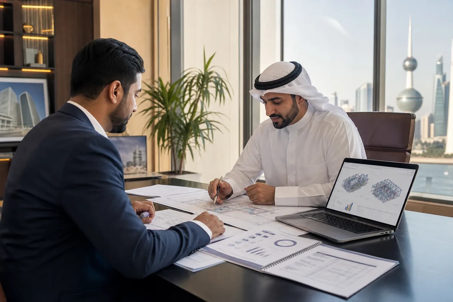 Technical report and quotation review — illustrative process image